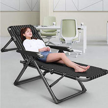 CJW-LC Poltrone Reclinabili, Sedie Pieghevoli Reclinabili Lettini da Giardino Lettino Prendisole Sedia Relax Regolabile con Braccioli Massaggianti per La Spiaggia Piscina Patio Esterno,A