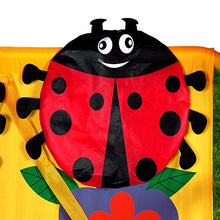 Spielwerk altalena dondolo Hollywood con parasole e cinte di sicurezza 2 posti panca doppia a dondolo con tetto da giardino o terrazza