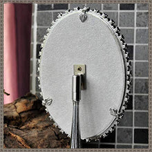 LYMUP Specchio di Trucco Europea Desktop Mirror Retro Barocco HD Specchio da Toilette Portatile Sveglio, Specchio da Trucco Principessa Specchio Ingrandire