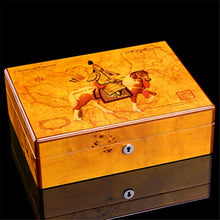 Humidor 50 Cigar Capacity - Scatola Per Sigari Humidor Con Umidificatore E Igrometro - Humidor Desktop