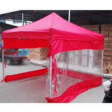 MAHFEI Telo Impermeabile Esterno, con Occhielli Pannello per Tende in Vinile per Esterni con Pannello Trasparente A Prova di Vento Protezione della Privacy per Pergola Sala Espositiva