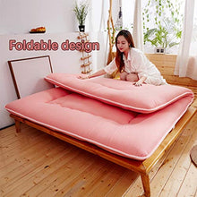 Luanda* - Materassino Tatami per Dormire, Pieghevole, futon Tatami, Morbido e Spesso, Grigio, 0.9 * 2.0m