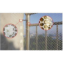 LSXIAO Plastica Recinzione in Rete, Balcone Rete di Recinzione, Maglia da 2,5cm Rete per Pollame Resistenza allo Strappo Include 50 Fascette per Cavi per Progetti di Giardinaggio, Avicoltura