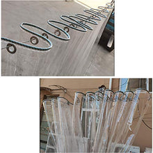 JXQ - Telone impermeabile resistente, impermeabile, per piante e giardini (0,55 mm/450 g/m²) (dimensioni: 1,8 x 5 m/5,9 x 16,4 piedi)