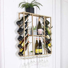 WLABCD Scaffale per Vino, Parete, Bar, Ristorante, Bottiglia per Vino, Scaffale per Scaffali, Supporto, Soffitto S, Sc a Soffitto, Portavolatrice Regolabile