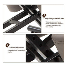 Shengluu Sgabello Bagno Sgabello Sedia Ergonomica Inginocchiata, Migliorare La Postura con Un Sedile Ad Angolo, Sgabello Regolabile (Colore : A)
