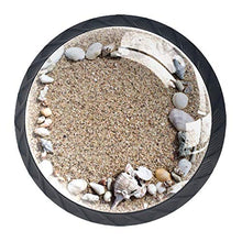 spiaggia 4 PCS Pomelli per Porta, Pomolo per Mobile, Pomelli per Mobili con Viti, Maniglia per Armadietto, Pomelli per Porta, Pomelli per Cassetti per Porta, Armadio, Cassetto e Credenza