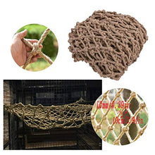 WaiMin Rete Multifunzionale Intrecciata a Mano in Corda di Canapa Rete da soffitto Rete da Recinzione Rete di Sicurezza Balcone for Bambini Rete di Sicurezza for Scale Rete divisoria for Interni Rete