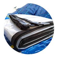 GHHZZQ Telone Copertura Resistenza allo Strappo Bordi Rinforzati Gommini Resistenti alla Ruggine Pieghevole for Mobilia Caravan Serra Impermeabile (Color : Clear, Size : 2x5m)