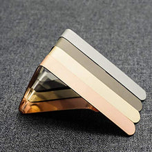 6/8/12Pezzi Fermagli per tovaglia in Acciaio Tovaglia Clip Argento Tavolo Panno Copertura Pinza di Metallo per Casa,Tovaglia in Acciaio Inox Clip,Feste,Ristorante,Matrimoni(Argento,oro rosa,oro,nero)
