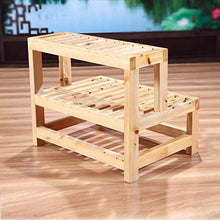 XD Sgabello da Bagno Sgabello in Legno Sgabello da Bagno Impermeabile Sgabello da Doccia Color Caramello Sgabello Rettangolo Seduta Sgabello Cambia Panca Sgabello da Pranzo a Forma di Sgabello