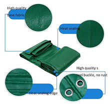 MHBGX Teloni, Tela Cerata Impermeabile Verde - Ombreggiatura in Tessuto Esterno per Camion Protezione Solare Tela Spessa Isolamento Oxford 450 G / M2 (Spessore 0,42 Mm),Verde,4X8M