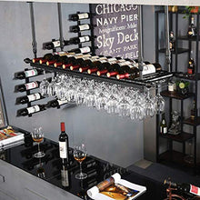 AT Bar Unità Rack Scaffali Galleggiante Vino/Attaccatura Del Supporto Di Tazza Del Vino Rosso/a Testa in Giù Supporto Di Vetro/Creativo Home Bar/Wine Rack Attaccatura Del Supporto D