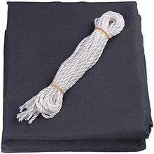 MEILINL Tende da Sole per Esterno Vela Ombreggiante Tenda A Vela Rettangolare, Protezione Raggi UV Vela Tenda con Funi E Kit di Fissaggio (Diverse Dimensioni E Colori),Dark Gray,4 * 6