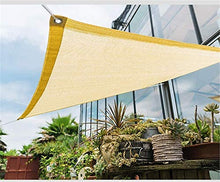 Beige Sabbia Tenda da Sole Vela Rettangolo Tettoia Tenda in Tessuto Schermo in Tessuto, Blocco UV Resistente Ai Raggi UV Heavy Duty Commerciale E Residenziale, Posto Auto Coperto per Patio,1m*4m