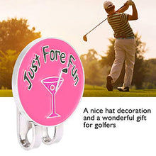 OhhGo - Marcatore magnetico portatile per pallina da golf, con clip per cappello da golf, regalo di alta qualità, durevole e vetro limonata