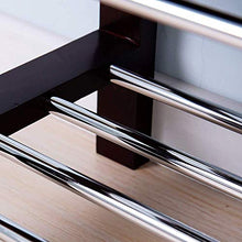 YANG Imbottiti poggiapiedi Bagagli Petto Cambio di Scarpe da banco 2 Livello del Pattino tormenta Guardaroba Dressing Table Sgabello ottomano Carico Massimo 250kg, 80.5x30.5x50cm