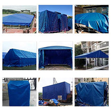 MTYLX Telo Multiuso per Esterni, Tessuto Impermeabile in Pvc Blu Resistente 0,4 Mm Spessore Pesca Campeio Copertura Del Terreno 420 G/M²,5.8X5.8M,5.8X5.8M