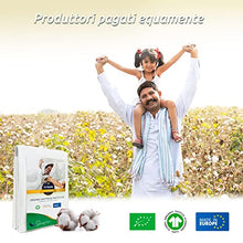 Coprimaterasso Matrimoniale 160x200cm in Cotone Biologico - Certificato GOTS® - Oeko-TEX®, 100% cotone naturale in pile sano e silenzioso - non impermeabile - Made in EU