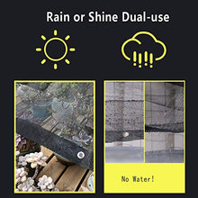 JH1 Rete ombreggiante Ombra Nera del Sole Panno di Maglia per La Pianta, Premio Polietilene Tessuto Blocco UV con Occhielli E Corda, 34 Dimensioni (Size : 2×10m)