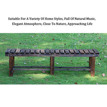 SHZSR Panca con Scarpetta da Banco in Legno - Forest Garden Forest Sleeper Bench 150×35CM