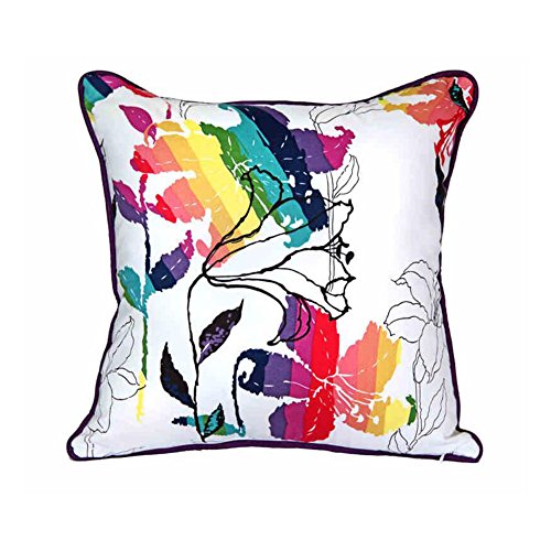 Cuscini decorativi CJC Cuscini Schienale Federa Tessile Cuscino Copridivano casa colorato Multifunzionale (Dimensioni : 60x60cm)