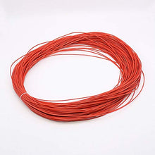 Materiale per tessitura in rattan sintetico sintetico in rattan sintetico, 500 g, colore: rosso