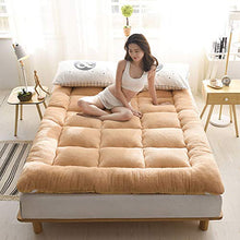 NSAIH Materasso Super Morbido,Futon da Viaggio Portatile,Materasso Tatami,Materasso dormitorio,Pieghevole,Antiscivolo,Futon da Viaggio,per Esercizi di Yoga,Campeggio,Hotel