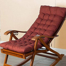 ZHANGYY Sedie a Sdraio da Patio Lettino in bambù con Cuscino, sedie a Dondolo Facili da Piegare e trasportare, Sedia da Spiaggia in Legno, Sedia da Campeggio, Sedia Pieghevole, Sedia Portatile, dure