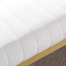 ZINUS Materasso in memory foam Quilted | Materasso adattabile a 7 zone | 120 x 190 cm | Altezza 13 cm | Materasso arrotolabile | OEKO-TEX