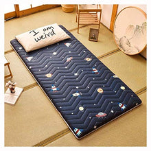 ZZX Materasso da Pavimento Pieghevole Tatami, Morbido Materasso Futon Addensato per Casa Campeggio Yoga Tappetino Tatami, Cuscino Futon Giapponese Traspirante Adatto alla Pelle,C-90 * 200cm