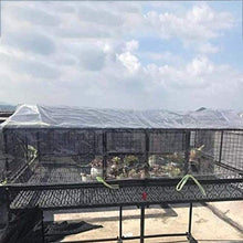 CXF Tenda di Tela Impermeabile Patio Trasparente della Copertura del Panno Impermeabile Fibbia in Alluminio Ispessimento Auto PVC 16 Taglie Personalizzabile Telo Occhiellato Retinato