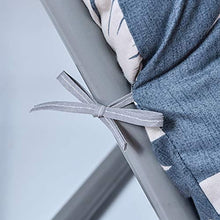 LIUSU Cuscino per Sedia a Sdraio per Patio, Cuscino per Sedia a Dondolo Antiscivolo per Interni/Esterni, Cuscino per Sedia con Schienale Alto Spesso per Vacanze in Viaggio