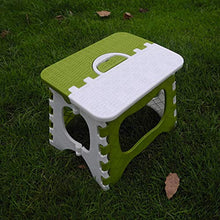 KOLOSM Sgabello Pieghevole da Bagno Sgabello Pieghevole Steso Stepy Duty Duty Duty Plastice Sedia Pieghevole Plastice Apre Facile con Un Flip per la Cucina all'aperto Bagno Camera da Letto