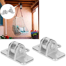 Gancio per Appendere Altalena 2 Set Raccordi per Amaca Gancio per Altalena Sacchi di Sabbia per Interni in Ferro per sedie sospese per Altalena da Esterno Corde per Arrampicata