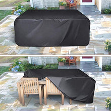 ALGFree-Parasole Vela Copertura Protettiva for Giardino, Copertura Mobili da Giardino Rettangolo Protezione della Neve Resistenza alle Basse Temperature All'aperto Divano, 28 Dimensioni