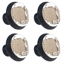 spiaggia 4 PCS Pomelli per Porta, Pomolo per Mobile, Pomelli per Mobili con Viti, Maniglia per Armadietto, Pomelli per Porta, Pomelli per Cassetti per Porta, Armadio, Cassetto e Credenza