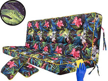 Cuscino per altalena, cuscino per panca da giardino, cuscino per dondolo da giardino, cuscino per mobili da giardino