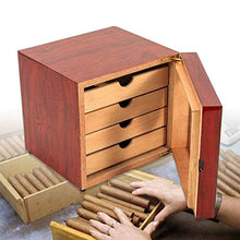 shelf Contenitore per Sigari con Contenitore per Sigari in Legno A 4 Cassetti per Contenitore per Uso Domestico