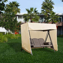 SISHUINIANHUA Estate Impermeabile all'aperto Courtyard da Giardino Giardino Giardino Tenda Swing Cover per Garden Swing Chair Copertura Antipolvere