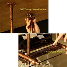HJ-Golf Rack per armadietti per stoccaggio per Goblet Porta Bicchiere Calice Sospensione Bicchiere da Vino Portapiatti da Appendere for Vino Staffa di Ferro per Bottiglie di Vino per Vino