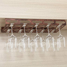 sotto L'armadio Vino Cremagliera di Vetro Metallo Appeso Portabicchieri da Vino Bar Cucina caffè Cantina Casa Cremagliera del Vino Facile Installazione Cremagliera del Bicchiere di Vino