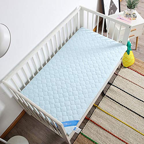 YXXCD Alta qualità Bambino Materasso Letto Futon, Confortevole Tatami Materasso Bambino Traspirante Calda Tappetino Semplice Domestico Presepe-Blu 65x120cm(25x47inch)