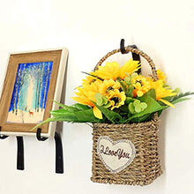 DIYARTS 5 Pollici Ferro Battuto Gancio Lanterna Appesa Giacca Giardino Vaso di Fiori Decorazione Rustica Staffa Piegatura Parete Stile retrò