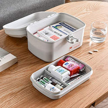 WYH Chiaro Medicine Chest Domestica Medicina di Sicurezza, Famiglia Loaded Piccola Serie Completa di Piedi Medicina Medicina Box Ragionevole