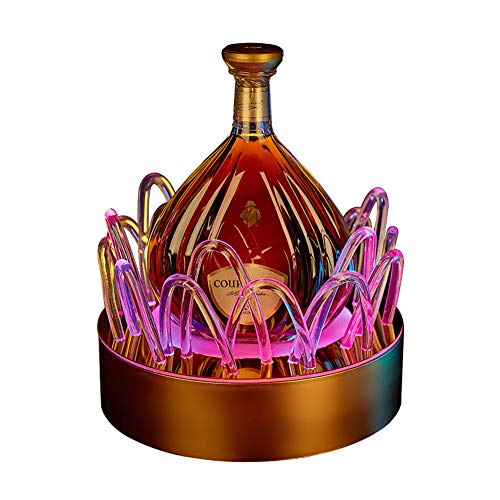 LSGMC LED Porta Bottiglie da Vino Espositore per Bottiglie LED, Bevande per Illuminazione, Luminoso Portavini Mensola del Liquore per Birra, Vino Rosso, Sidro e Altro Bar per Feste KTV.