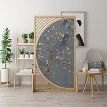 Room Screen Even Paravento per Stanza Libera orientali, Schermo in Legno massello dal Design caratteristico, Stile Cinese Tradizionale in Stile Classico, Parete divisoria in Legno massello