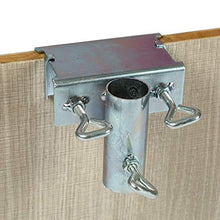 POHOVE - Supporto per ombrelli da terrazza con morsetto per ombrellone e ponte, supporto a morsetto per ombrellone da spiaggia, per terrazze da balcone