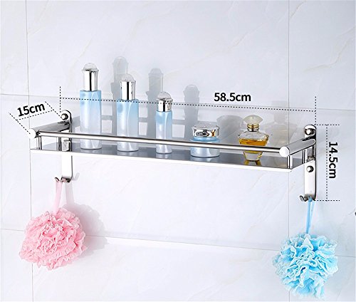 Portasciugamani Da Parete Portasciugamani Ciondolo Portasciugamani Bagno In Acciaio Inox 60 Cm
