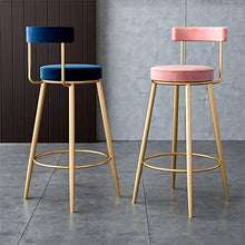 Sedia da Pranzo Sgabelli Alti Sgabelli da Bar Bancone da Cucina Sedie da Pranzo Europeo Moderno alla Moda Stile per Bar/caffè/Pub/Soggiorno/Balcone (45/65/75 cm)